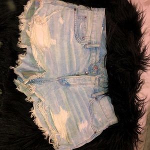 Short jean shorts